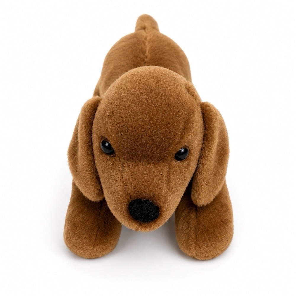 Douglas Dachshund Dog Plush Stuffed Animal Toy Brown Realistic Soft Puppy 10"